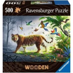 Ravensburger Wooden Puzzle Tiger Im Dschungel