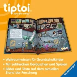 Ravensburger Tiptoi Der Weltraum: Raumfahrt, Sterne Und Planeten, Lernbuch -Trendiger Spielzeugladen Ravensburger tiptoi Der Weltraum Raumfahrt Sterne und Planeten Lernbuch@@100019887 3
