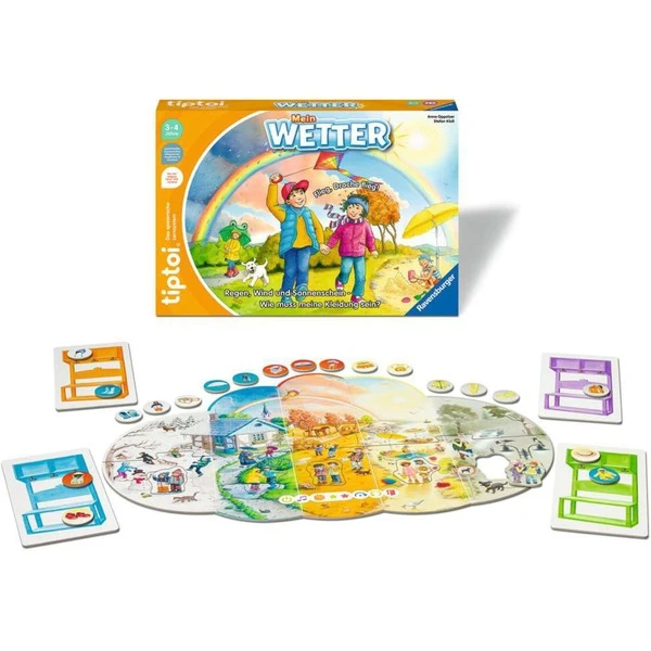 Ravensburger Tiptoi Mein Wetter, Brettspiel 2 Ravensburger Tiptoi Mein Wetter, Brettspiel – Bild 2