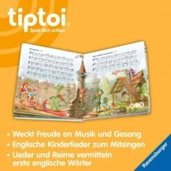 Ravensburger Tiptoi Meine Schönsten Englischen Kinderlieder, Lernbuch -Trendiger Spielzeugladen Ravensburger tiptoi Meine sch nsten englischen Kinderlieder Lernbuch@@1895562 4