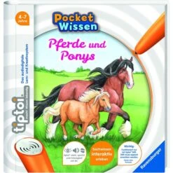 Ravensburger Tiptoi Pocket Wissen: Pferde Und Ponys, Lernbuch