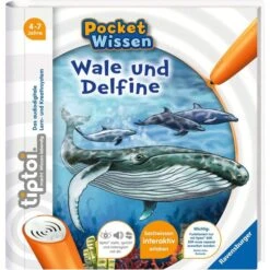 Ravensburger Tiptoi Pocket Wissen: Wale Und Delfine, Lernbuch