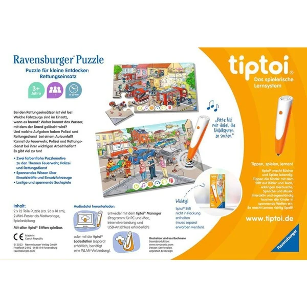Ravensburger Tiptoi Puzzle Für Kleine Entdecker: Rettungseinsatz 6 Ravensburger Tiptoi Puzzle Für Kleine Entdecker: Rettungseinsatz – Bild 6