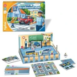 Ravensburger Tiptoi Sicher Durch Den Straßenverkehr, Brettspiel -Trendiger Spielzeugladen Ravensburger tiptoi Sicher durch den Stra enverkehr Brettspiel@@1894801 1