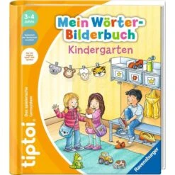 Ravensburger Tiptoi Starter-Set: Mein Wörter-Bilderbuch Kindergarten, Lernbuch -Trendiger Spielzeugladen Ravensburger tiptoi Starter Set Mein W rter Bilderbuch Kindergarten Lernbuch@@1871048 2