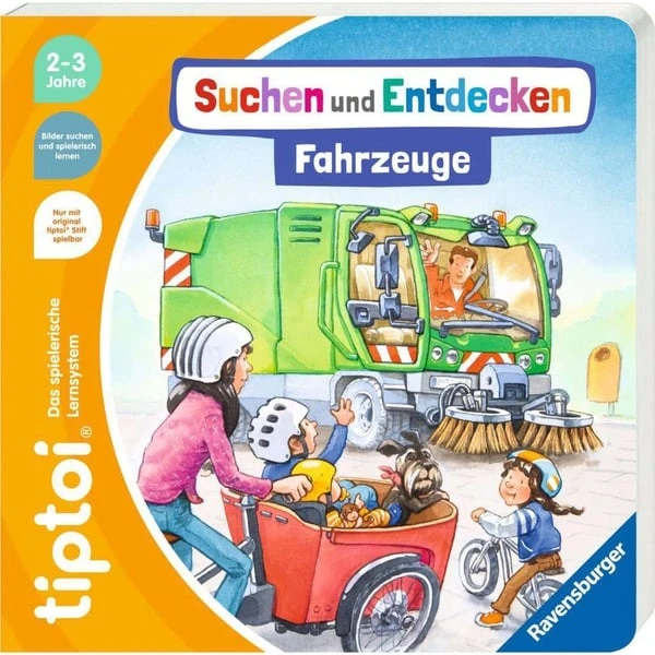 Ravensburger Tiptoi Suchen Und Entdecken: Fahrzeuge, Lernbuch 1 Ravensburger Tiptoi Suchen Und Entdecken: Fahrzeuge, Lernbuch