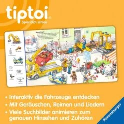 Ravensburger Tiptoi Suchen Und Entdecken: Fahrzeuge, Lernbuch 10 Ravensburger Tiptoi Suchen Und Entdecken: Fahrzeuge, Lernbuch -Trendiger Spielzeugladen Ravensburger tiptoi Suchen und Entdecken Fahrzeuge Lernbuch@@1895563 4