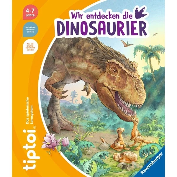 Ravensburger Tiptoi Wir Entdecken Die Dinosaurier, Lernbuch 2 Ravensburger Tiptoi Wir Entdecken Die Dinosaurier, Lernbuch – Bild 2