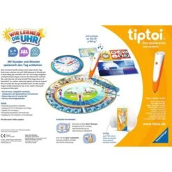 Ravensburger Tiptoi Wir Lernen Die Uhr, Brettspiel -Trendiger Spielzeugladen Ravensburger tiptoi Wir lernen die Uhr Brettspiel@@1876119 3