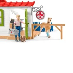 Schleich Farm World Tierarzt-Praxis Mit Haustieren, Spielfigur -Trendiger Spielzeugladen Schleich Farm World Tierarzt Praxis mit Haustieren Spielfigur@@1832663 3