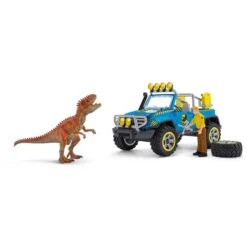 Schleich Geländewagen Mit Dino-Außenposten, Spielfigur -Trendiger Spielzeugladen Schleich Gel ndewagen mit Dino Au enposten Spielfigur@@1832483 3