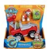 Spin Master Paw Patrol Dino Rescue Deluxe Fahrzeug Marshall, Spielfahrzeug