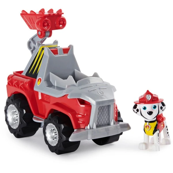 Spin Master Paw Patrol Dino Rescue Deluxe Fahrzeug Marshall, Spielfahrzeug – Bild 2