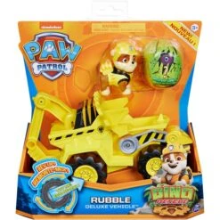 Spin Master Paw Patrol Dino Rescue Rubbles Basis Fahrzeug, Spielfahrzeug