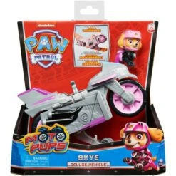 Spin Master Paw Patrol Moto Pups Skyes Motorrad, Spielfahrzeug
