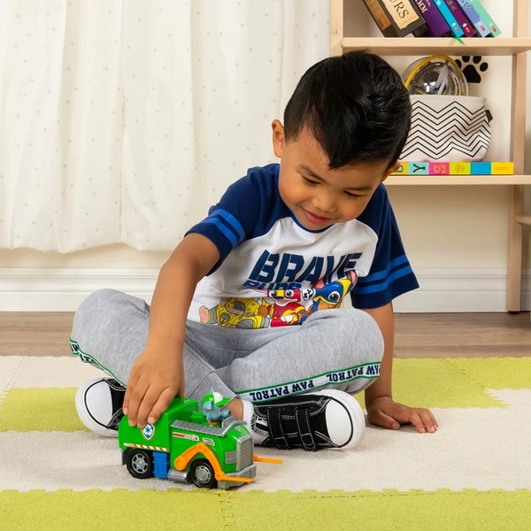 Spin Master Paw Patrol Rockys Recycling-Truck, Spielfahrzeug 6 Spin Master Paw Patrol Rockys Recycling-Truck, Spielfahrzeug – Bild 6
