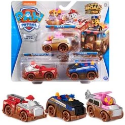 Spin Master Paw Patrol True Metal 3er-Pack, Spielfahrzeug