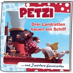Tonies Petzi - Drei Landratten Bauen Ein Schiff, Spielfigur -Trendiger Spielzeugladen Tonies Petzi Drei Landratten bauen ein Schiff Spielfigur@@1se2tt2l 3