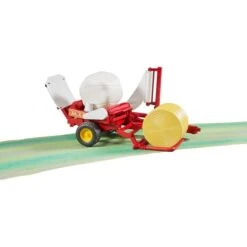 Bruder Ballenwickler Mit Ockerbraunem Und Schwarzem Rundballen, Modellfahrzeug -Trendiger Spielzeugladen bruder Ballenwickler mit ockerbraunem und schwarzem Rundballen Modellfahrzeug@@1ssbz002 7