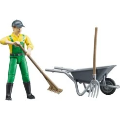 Bruder Figurenset Landwirt Mit Zubehör, Spielfigur -Trendiger Spielzeugladen bruder Figurenset Landwirt mit Zubeh r Spielfigur@@1ssbf04b 2
