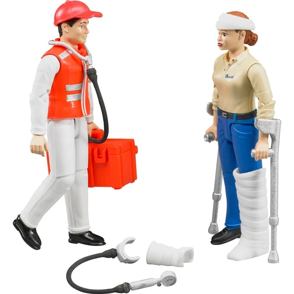 Bruder Figurenset Rettungsdienst, Spielfigur 2 Bruder Figurenset Rettungsdienst, Spielfigur – Bild 2