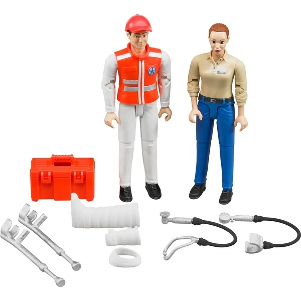 Bruder Figurenset Rettungsdienst, Spielfigur 3 Bruder Figurenset Rettungsdienst, Spielfigur – Bild 3