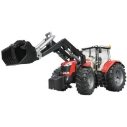 Trendiger Spielzeugladen -Trendiger Spielzeugladen bruder Massey Ferguson 7624 mit Frontlader Modellfahrzeug@@1ssbz00t 1