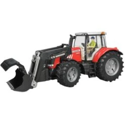 Bruder Massey Ferguson 7624 Mit Frontlader, Modellfahrzeug 5 Bruder Massey Ferguson 7624 Mit Frontlader, Modellfahrzeug -Trendiger Spielzeugladen bruder Massey Ferguson 7624 mit Frontlader Modellfahrzeug@@1ssbz00t 2